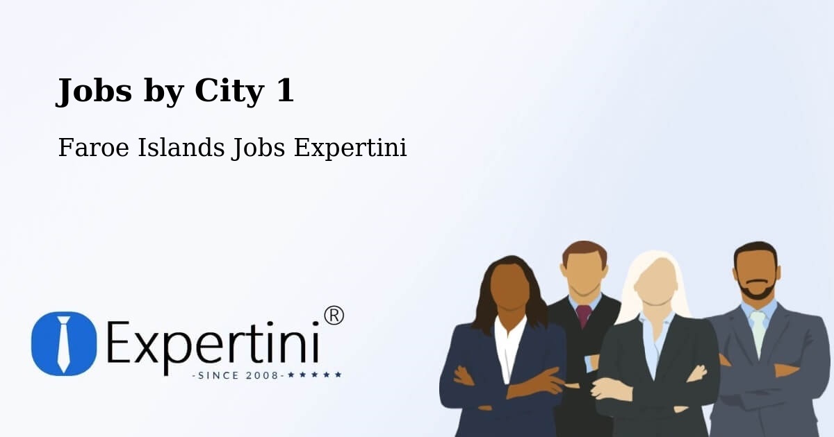 City Jobs in Faroe Islands - Expertini